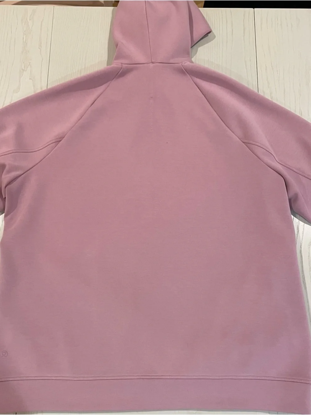 Lululemon Smooth Spacer Classic-Fit Pullover Hoodie M3FDVS (Rose Mauve) - XXL - Picture 8 of 10